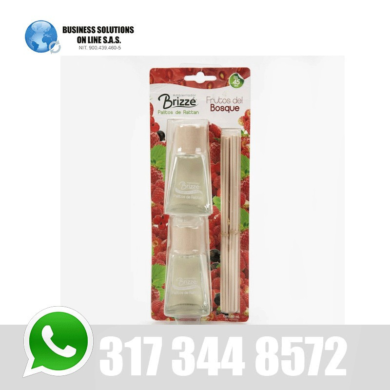 Ambientador Brizze palitos rattan