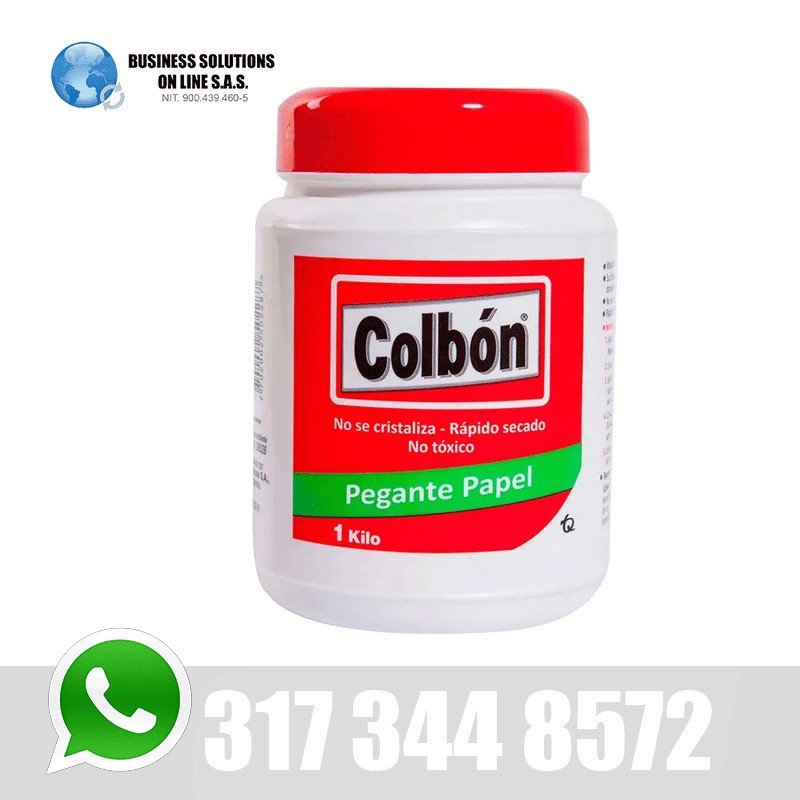 Pegante liquido Colbon papel Kilo