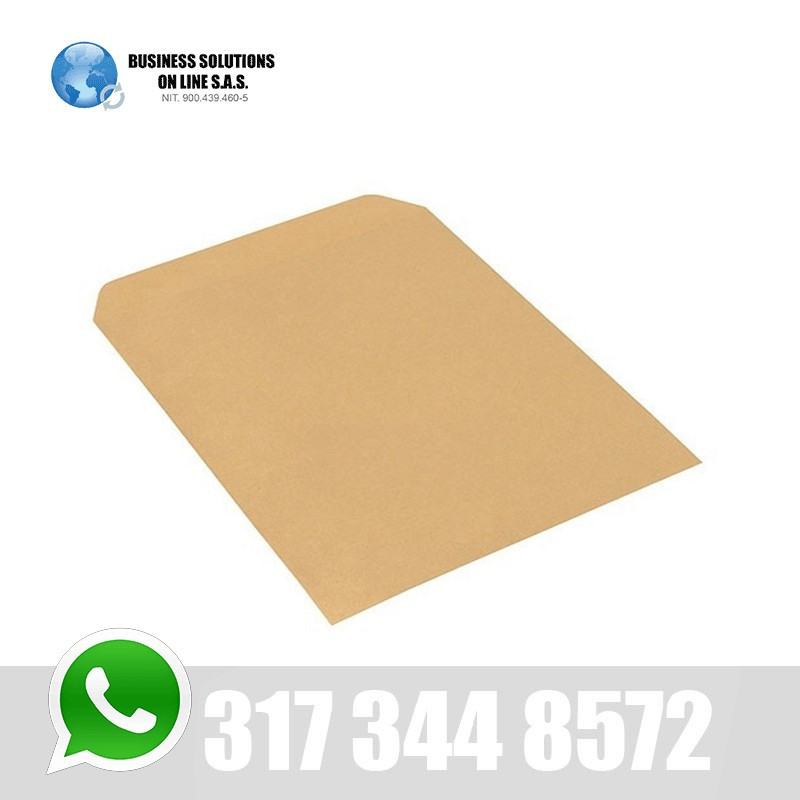 Sobre de manila carta x100