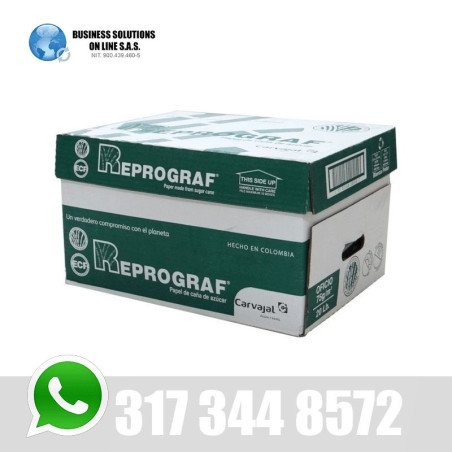 Resmas de papel tamaño oficio