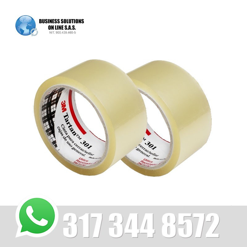 Cinta Empaque 3M 48 X 40 R301 Transp.