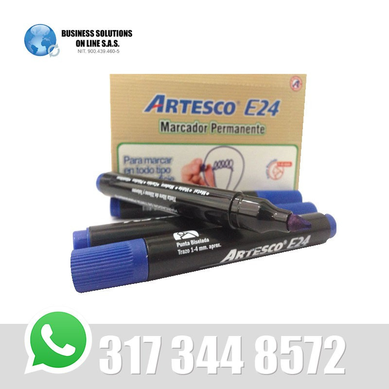 Marcador Permanente artesco E24