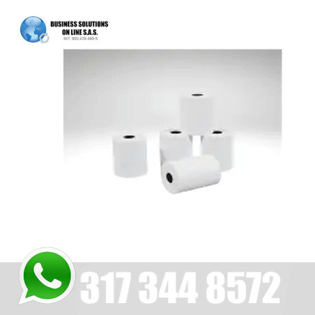 Rollo termico registradora 57 mm x 20 mts