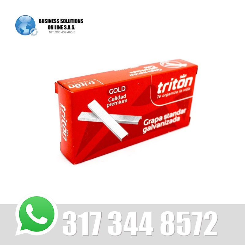 Grapa Galvanizada 26/6 Triton