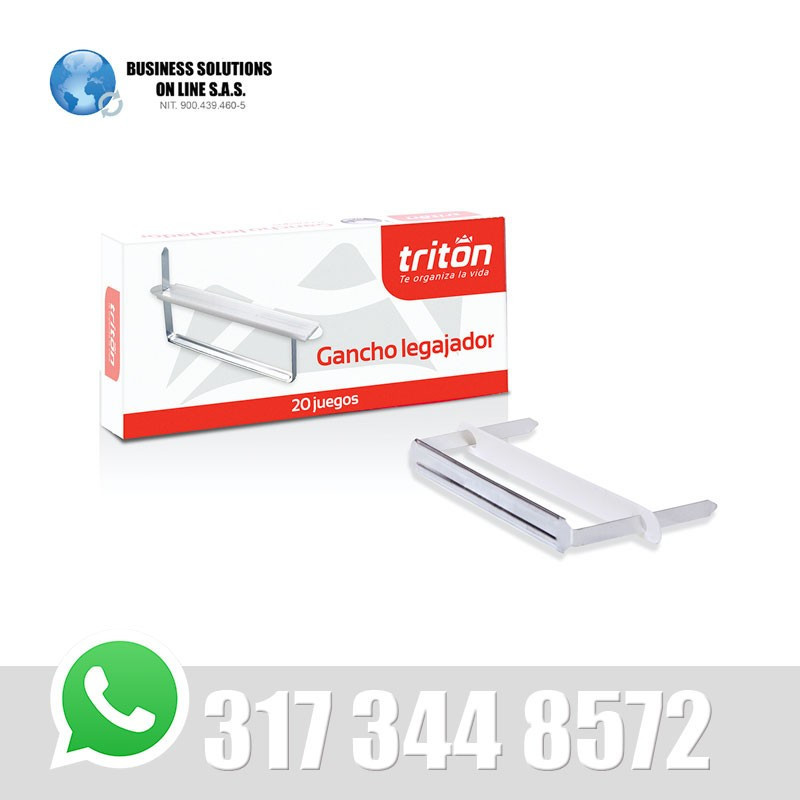 Gancho Legaj. inst. triton (Caja X 20)Und