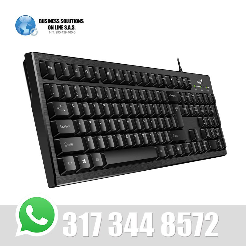 Teclado Usb Genius Kb 101 Smart Espanol