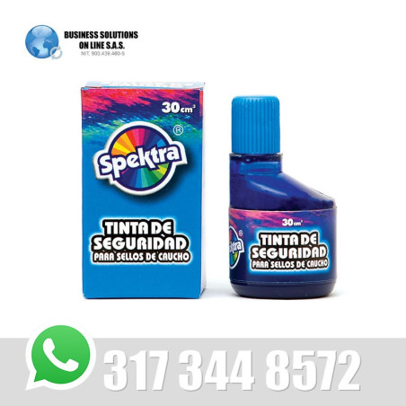 Tinta Sellos 30 Cc Spektra