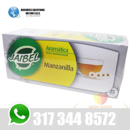 Aromatica institucional manzanilla (caja 25)